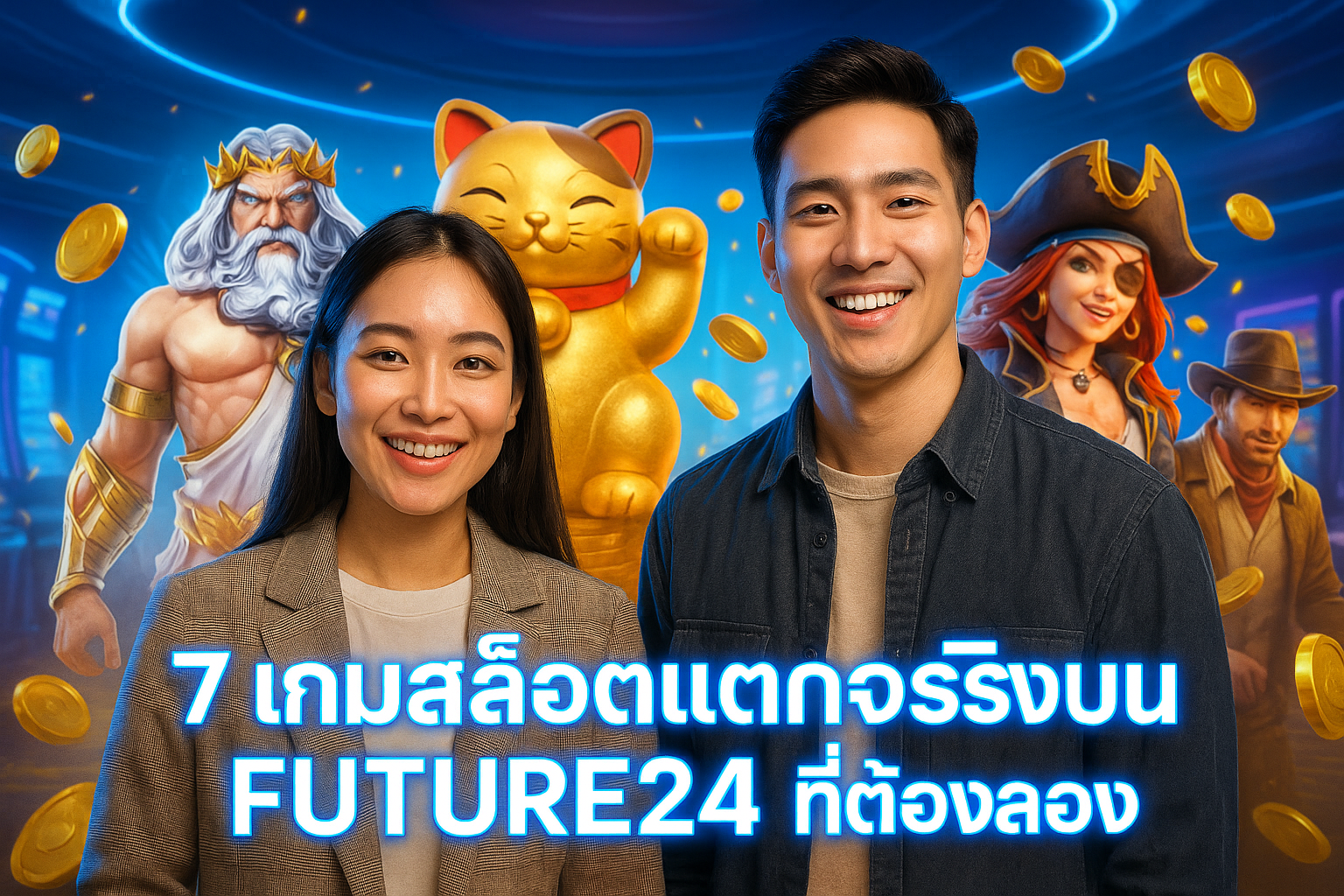 7 เกมสล็อตแตกจริงบน FUTURE24 ที่ต้องลอง