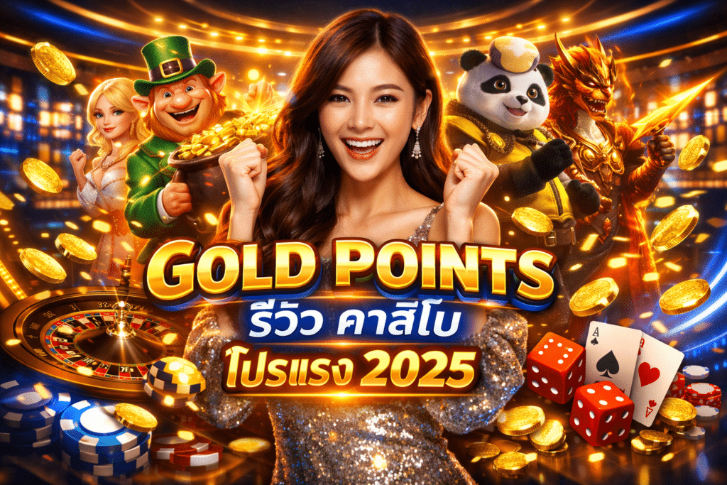 รีวิว GOLD POINTS คาสิโน โปรแรง 2025