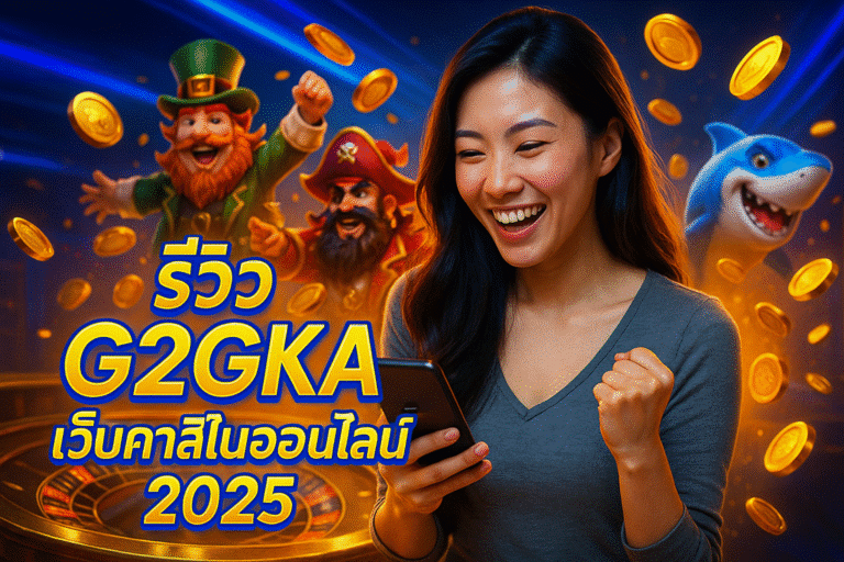 รีวิว G2GKA เว็บคาสิโนออนไลน์ 2025