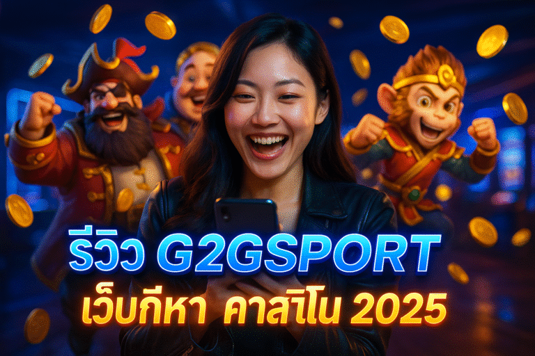 รีวิว G2GSPORT เว็บกีฬา คาสิโน 2025